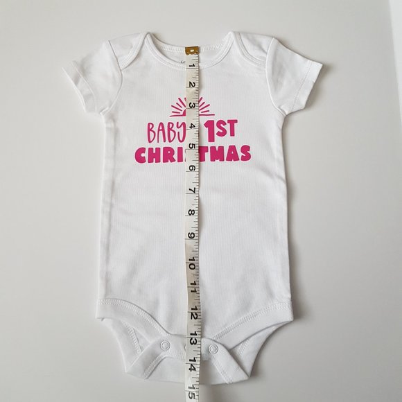 "Baby's 1st Christmas" Bodysuit - Picture 5 of 8